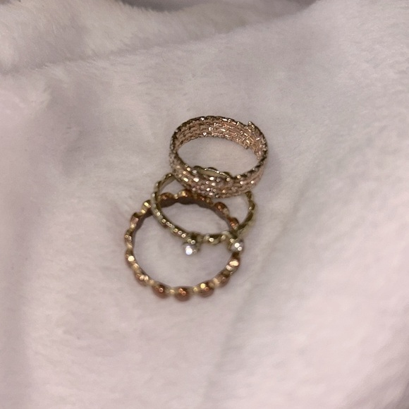 Ring Stack Bundle set of 3 rings - Picture 3 of 3